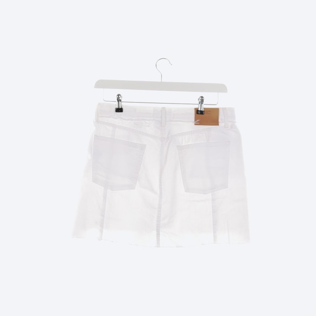 Image 2 of Mini Skirt W30 White in color White | Vite EnVogue