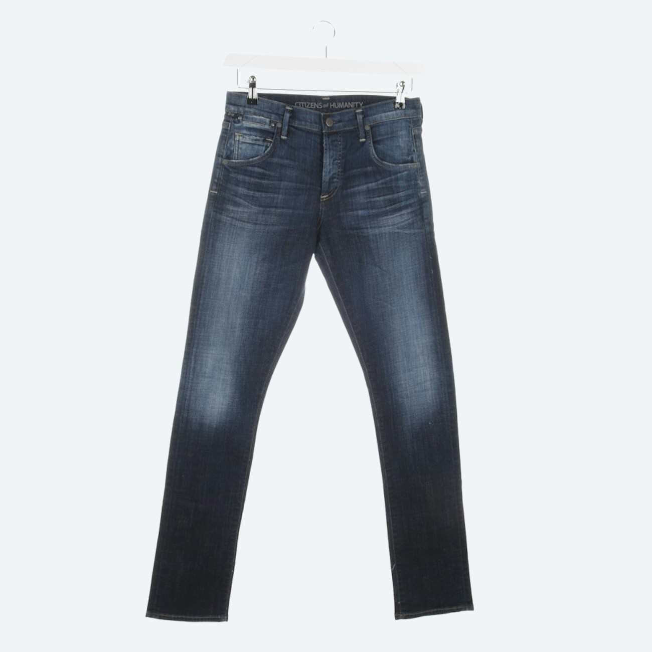 Image 1 of Straight Fit Jeans W25 Blue in color Blue | Vite EnVogue