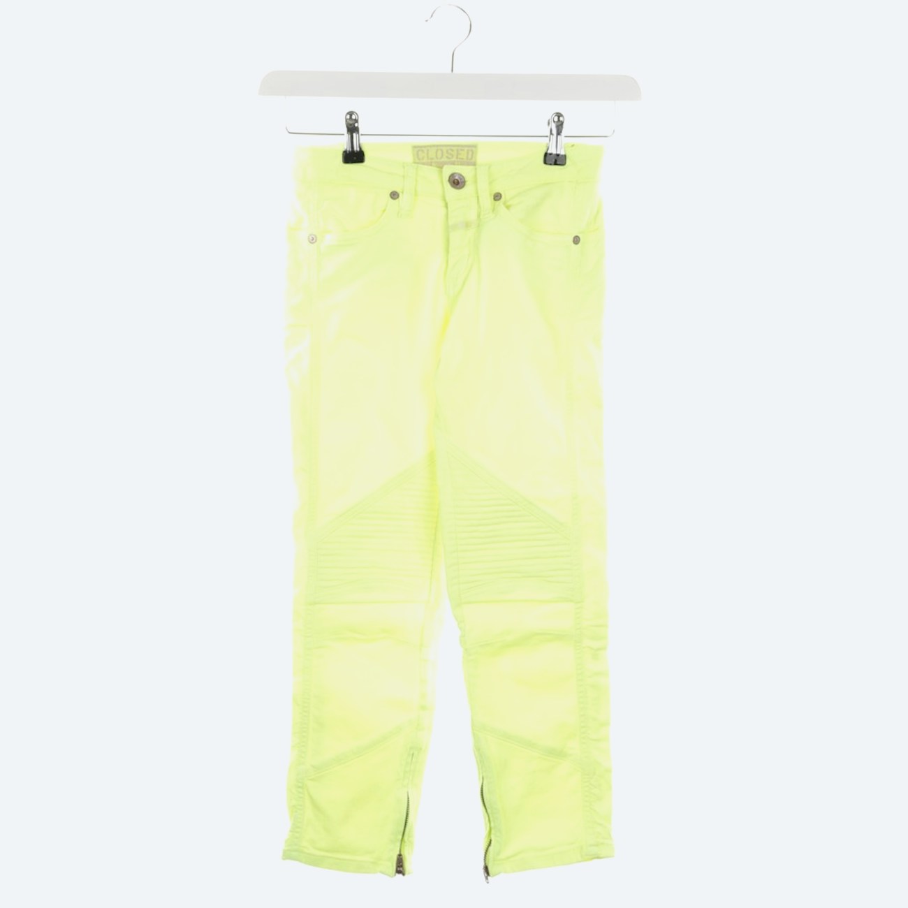 Image 1 of Skinny Jeans W25 Neon green in color Neon | Vite EnVogue