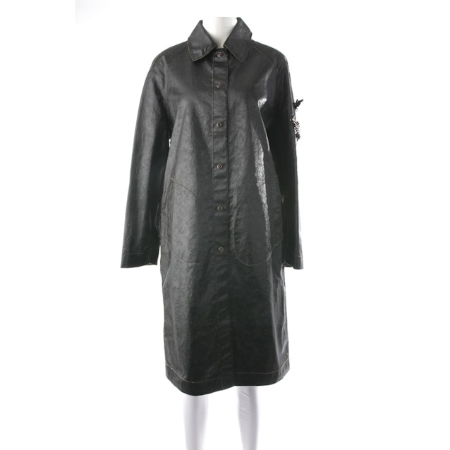 Image 1 of Leather coat 40 Black | Vite EnVogue