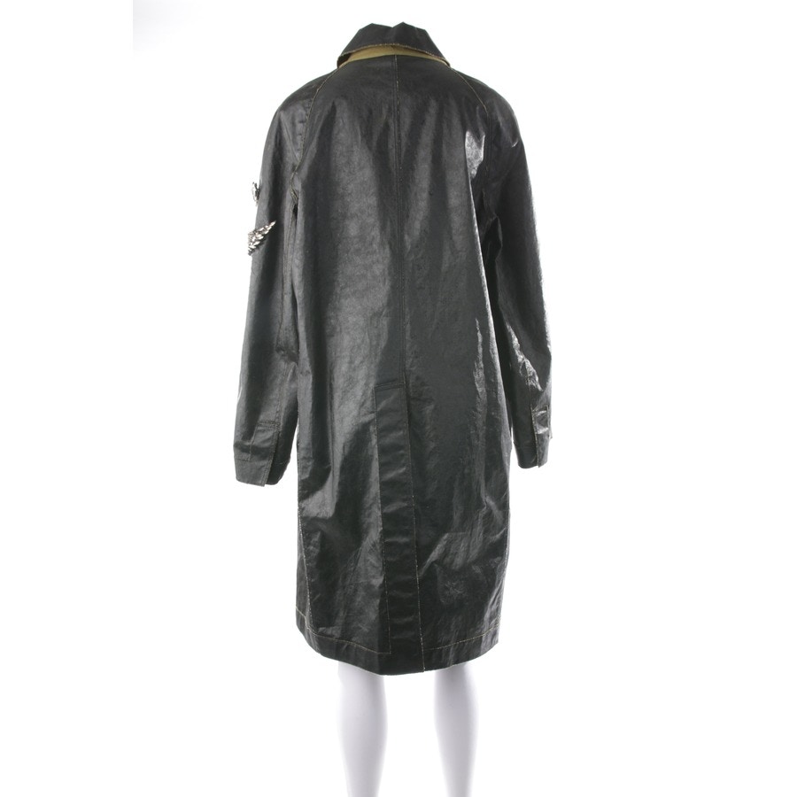 Image 2 of Leather coat 40 Black in color Black | Vite EnVogue