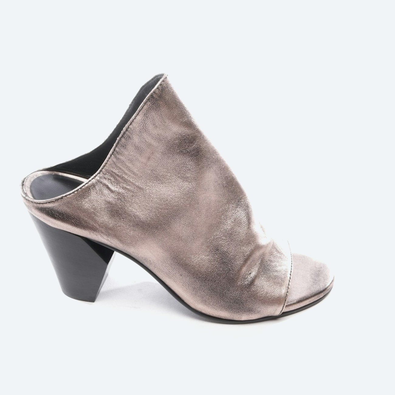 Image 1 of Heeled Sandals EUR 36 Metallic in color Metallic | Vite EnVogue
