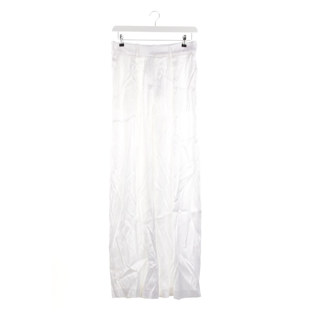 Image 1 of Pleated Trousers 38 White | Vite EnVogue