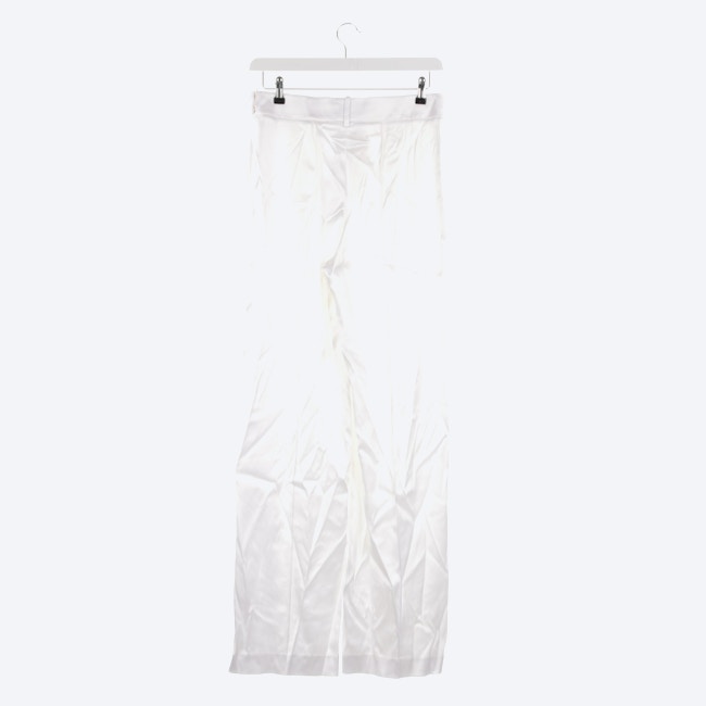 Image 2 of Pleated Trousers 38 White in color White | Vite EnVogue