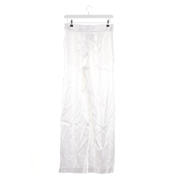 Pleated Trousers 38 White | Vite EnVogue
