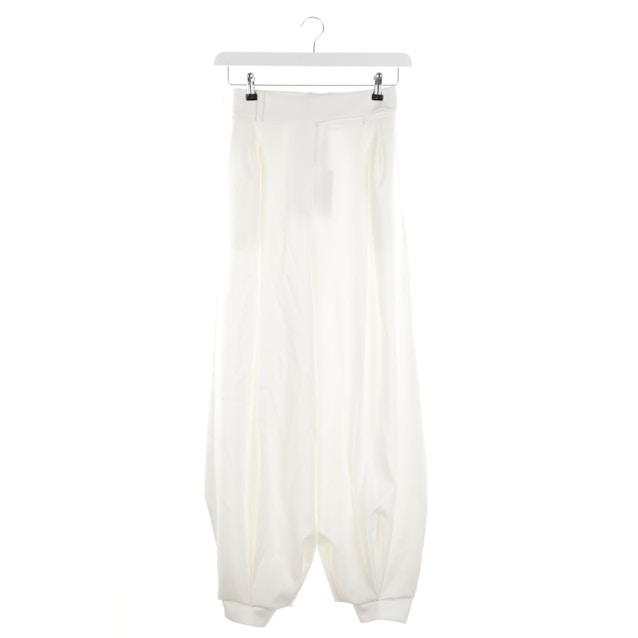 Image 1 of Pleated Trousers 34 White | Vite EnVogue