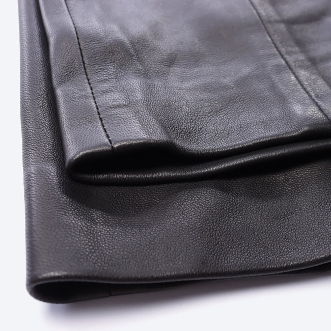 Image 3 of Leder Leather Pants 36 Black in color Black | Vite EnVogue