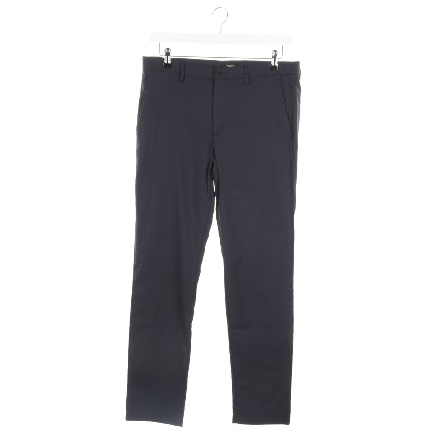 Image 1 of Pleated Trousers 34 Navy in color Blue | Vite EnVogue