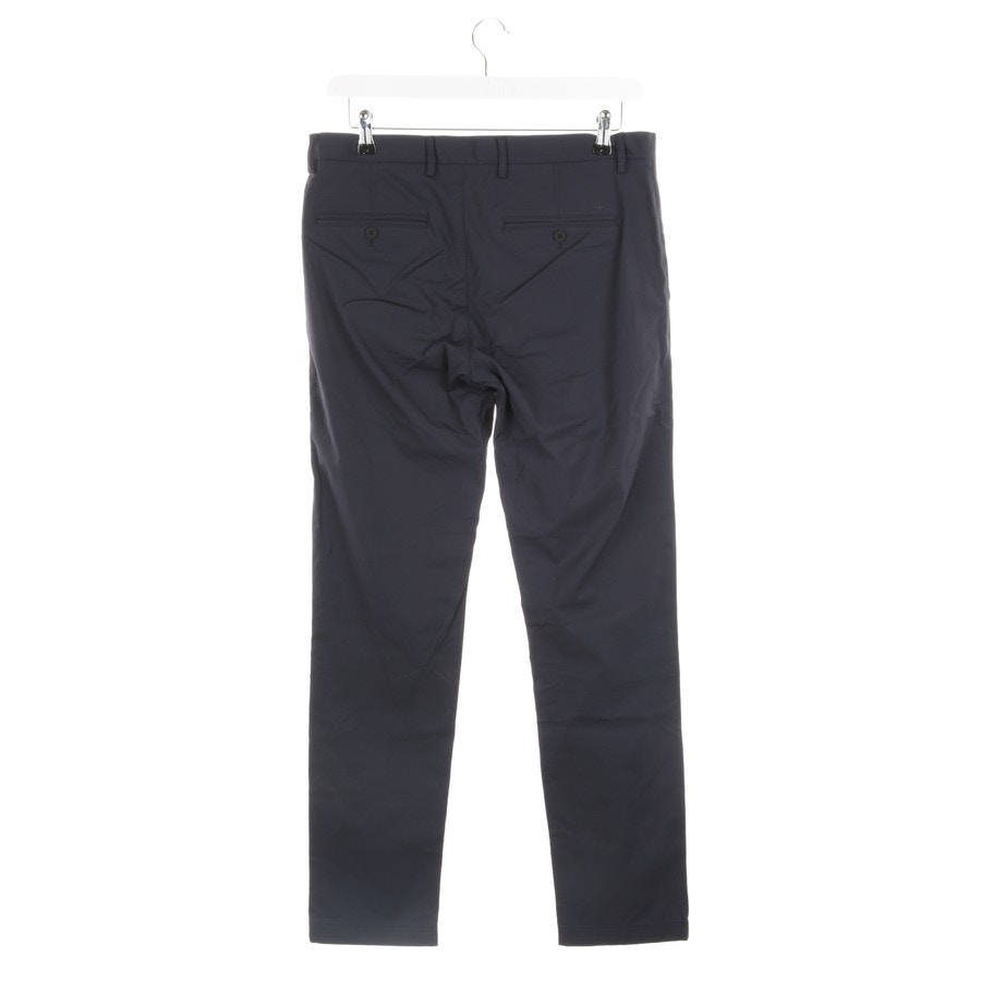 Image 2 of Pleated Trousers 34 Navy in color Blue | Vite EnVogue