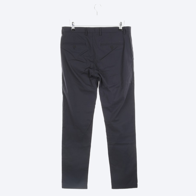 Image 2 of Pleated Trousers 34 Navy in color Blue | Vite EnVogue
