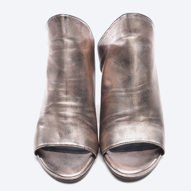 Image 2 of Heeled Sandals EUR 35 Copper in color Metallic | Vite EnVogue