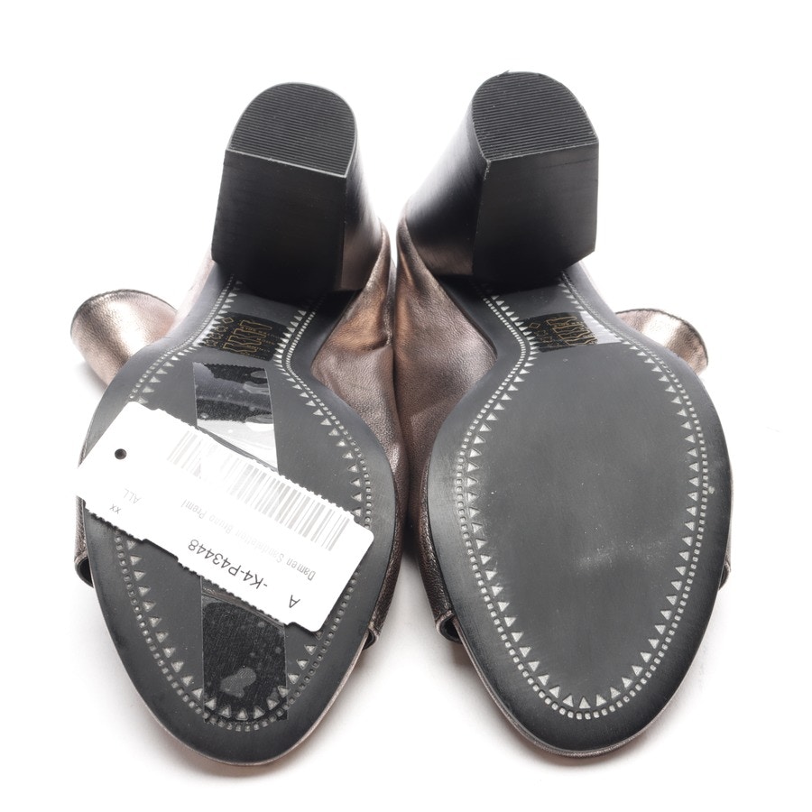 Image 4 of Heeled Sandals EUR 35 Copper in color Metallic | Vite EnVogue