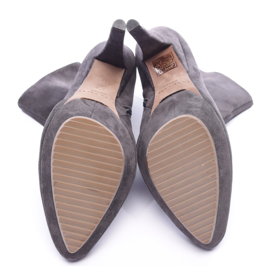 Image 4 of Ankle Boots EUR 39 Darkgray in color Gray | Vite EnVogue