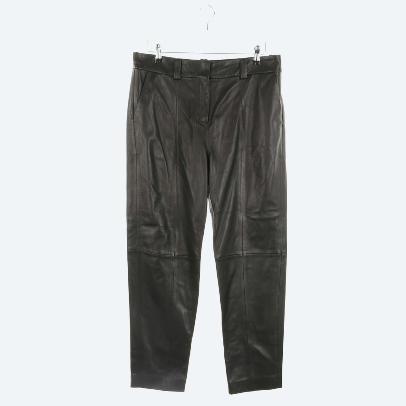 Image 1 of Leder Leather Pants 38 Black in color Black | Vite EnVogue