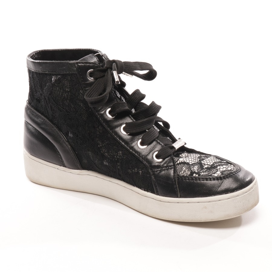 Bild 2 von High-Top Sneaker EUR 36,5 Schwarz in Farbe Schwarz | Vite EnVogue