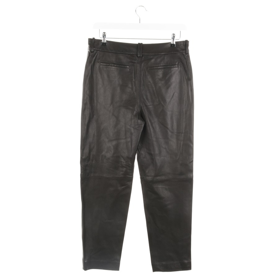 Image 2 of Leder Leather Pants 38 Black in color Black | Vite EnVogue