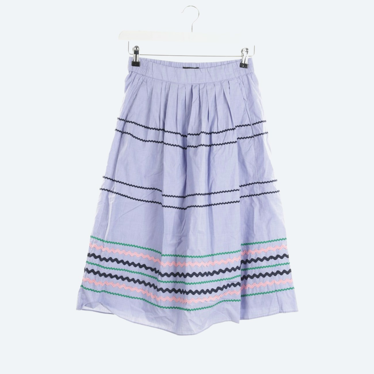 Image 1 of A-Line Skirts 2XS Lightblue in color Blue | Vite EnVogue