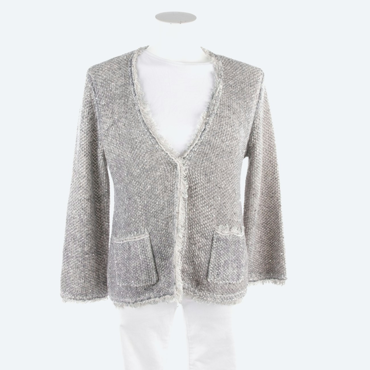 Image 1 of Cardigans 38 Gray in color Gray | Vite EnVogue
