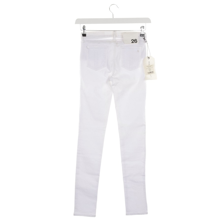 Image 2 of Jeans Skinny W26 White in color White | Vite EnVogue