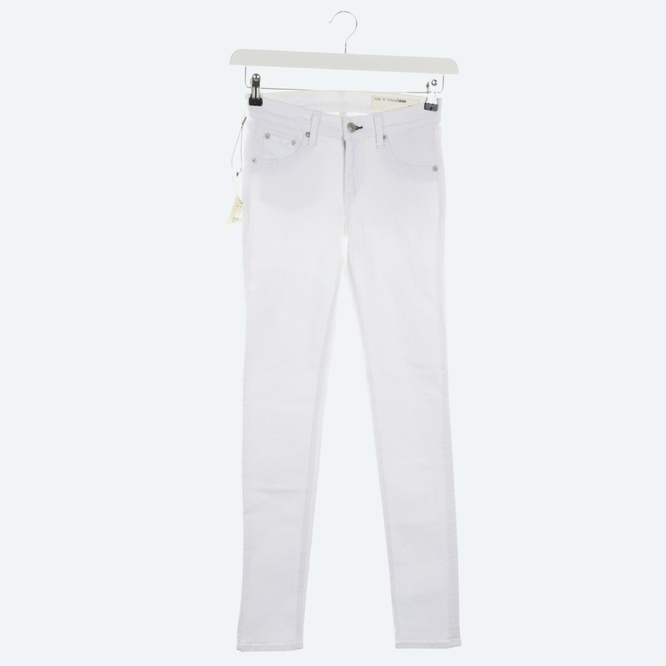 Image 1 of Jeans Skinny W27 White in color White | Vite EnVogue