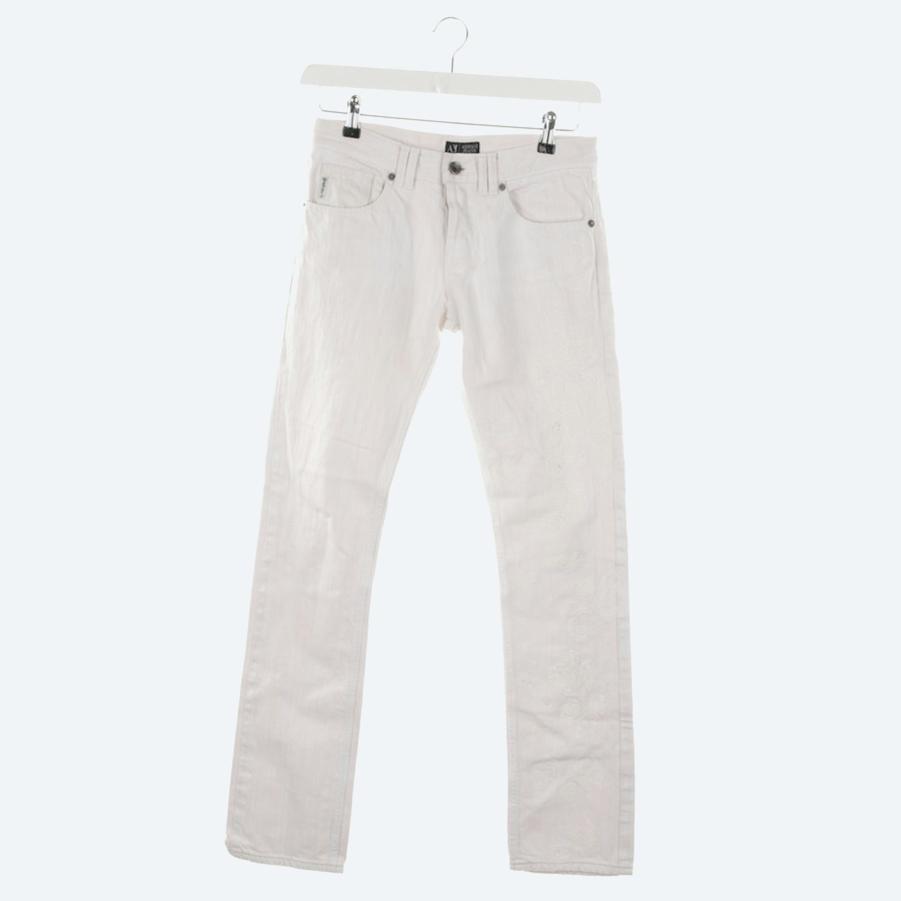 Image 1 of Straight Fit Jeans W27 Antiquewhite in color White | Vite EnVogue