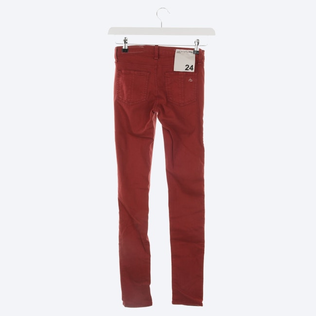 Image 2 of Skinny Jeans W24 Red in color Red | Vite EnVogue