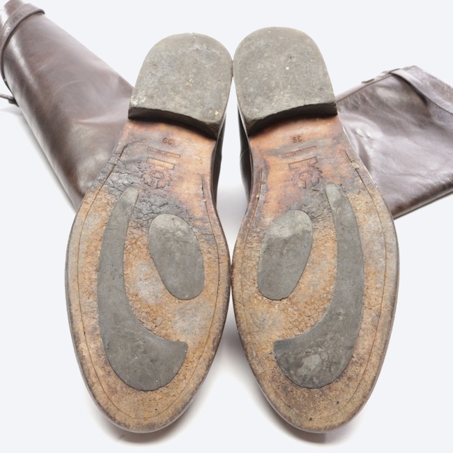 Bild 4 von Kniehohe Stiefel EUR 39 dunkelbraun in Farbe Braun | Vite EnVogue