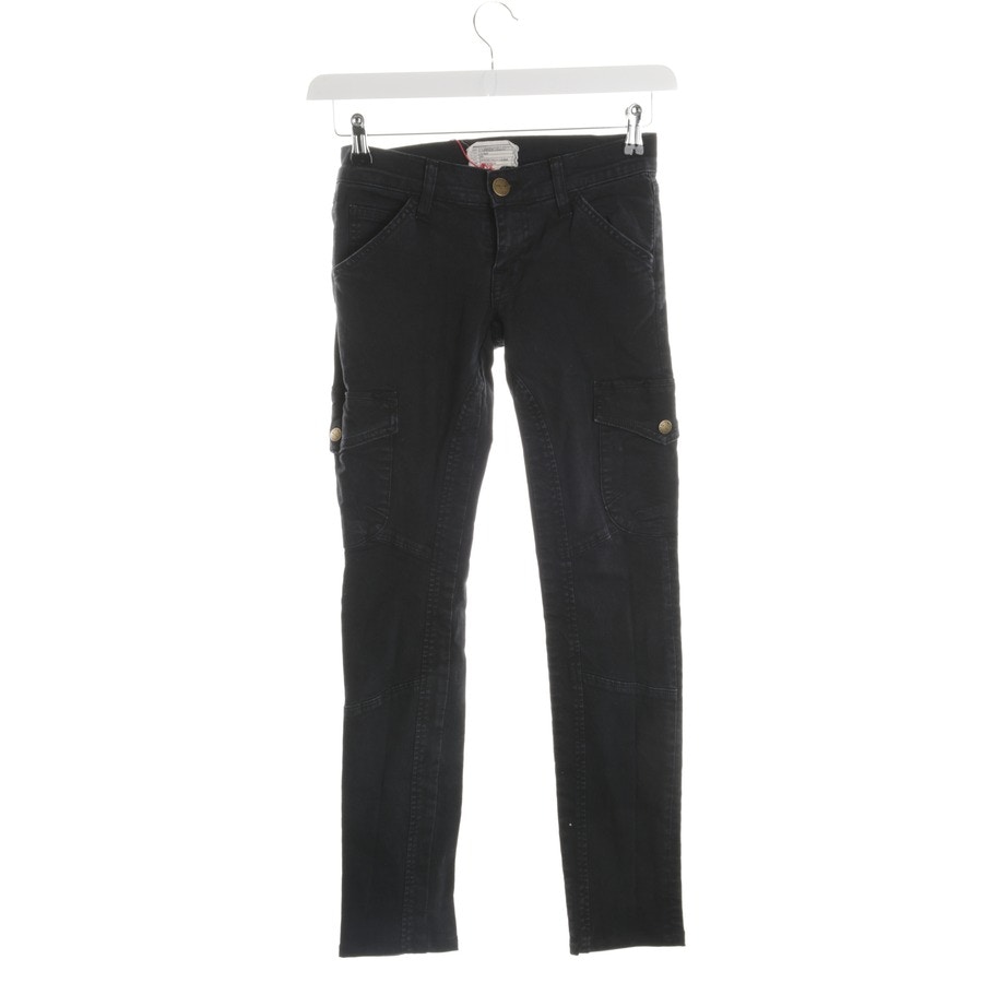 Image 1 of The Skinny Cargo - Midnight Overdye Jeans Skinny W23 Black in color Black | Vite EnVogue