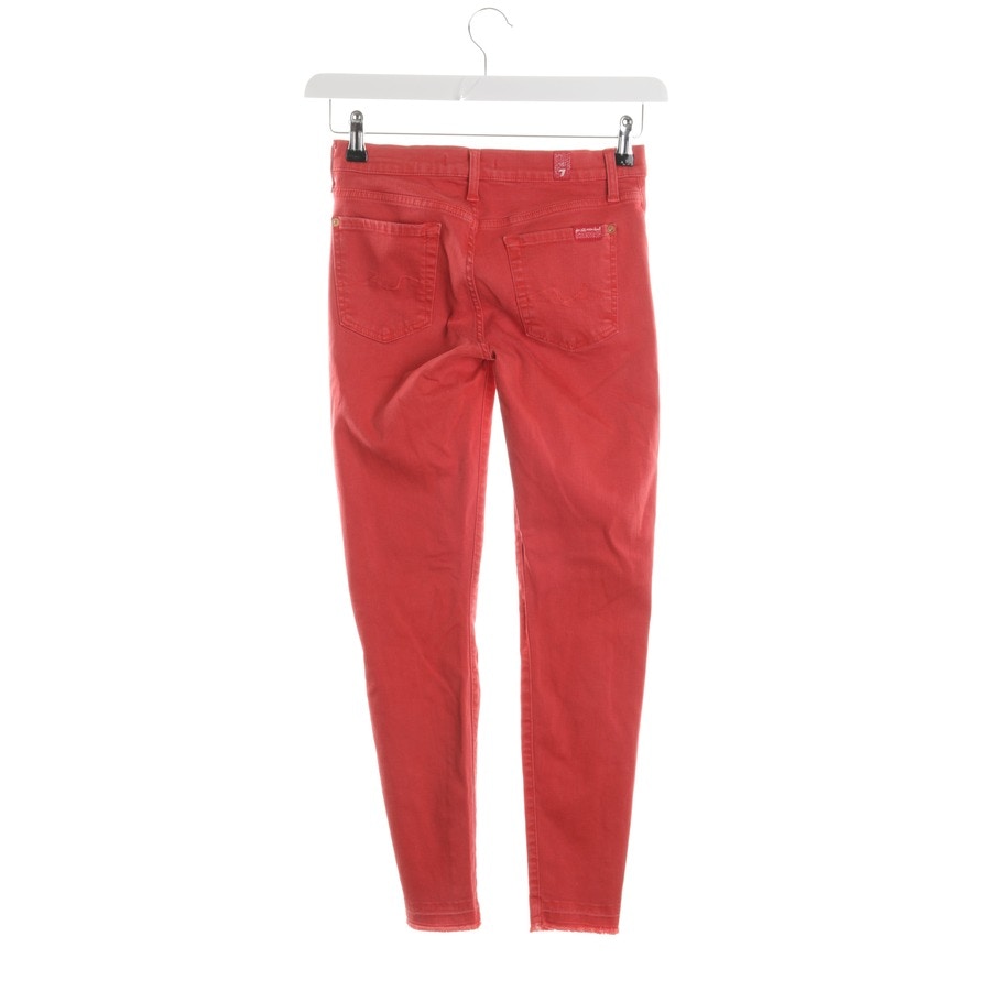 Image 2 of The Skinny Crop Skinny Jeans W26 Red in color Red | Vite EnVogue