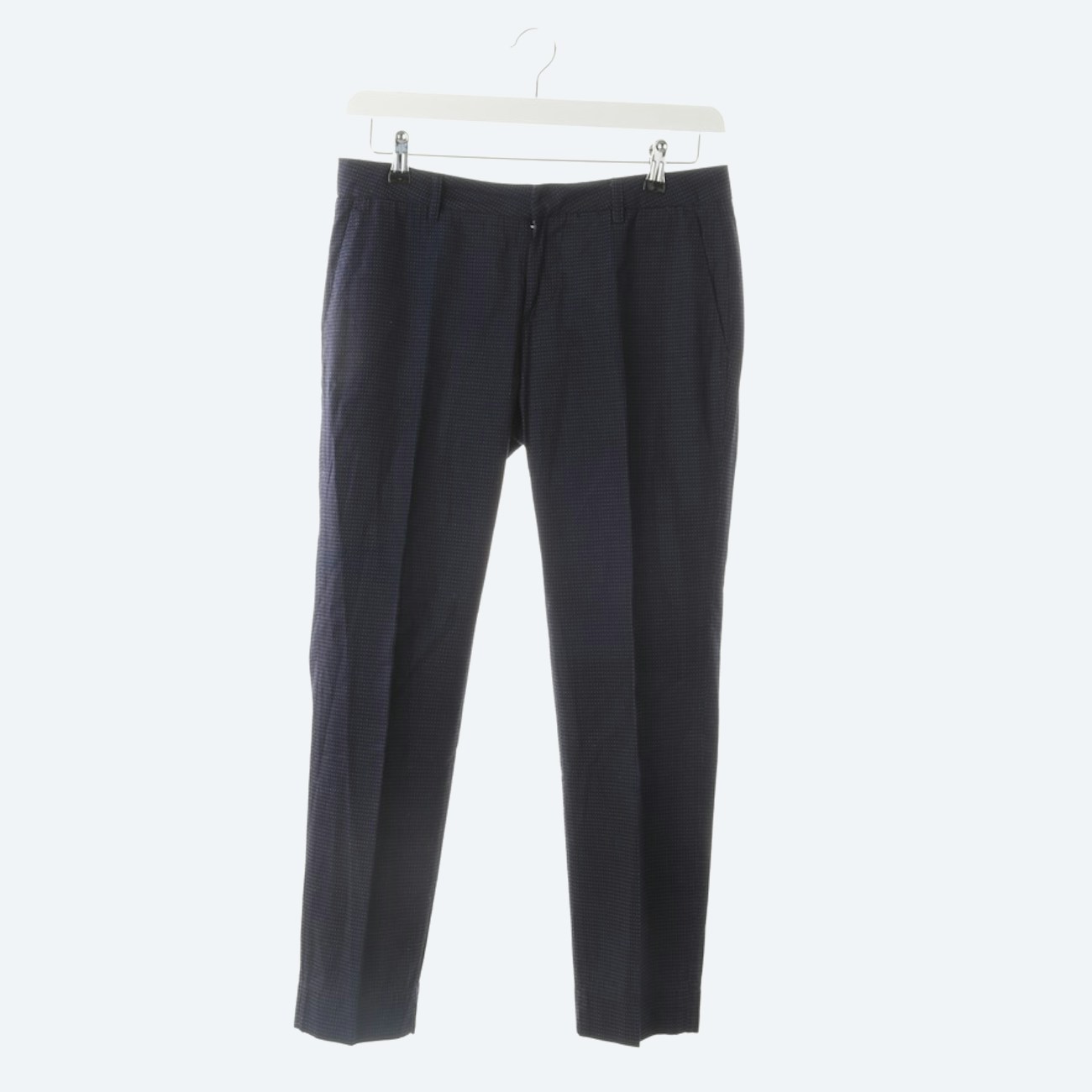 Image 1 of Pleated Trousers W30 Darkblue in color Blue | Vite EnVogue