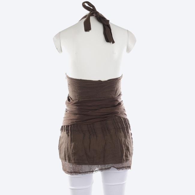 Image 2 of Silk tops XS Brown in color Brown | Vite EnVogue
