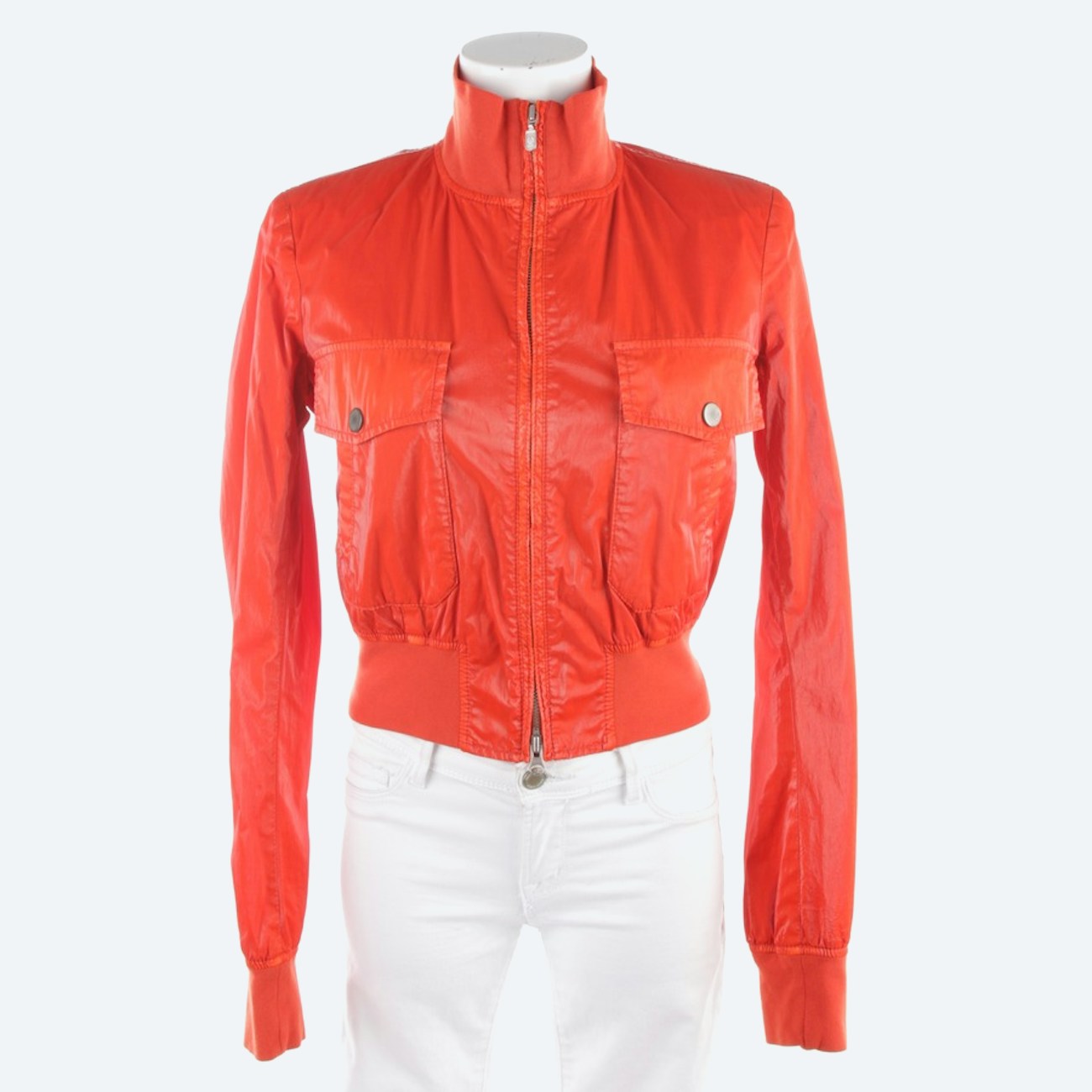 Image 1 of Summer jacket 34 Orange in color Orange | Vite EnVogue