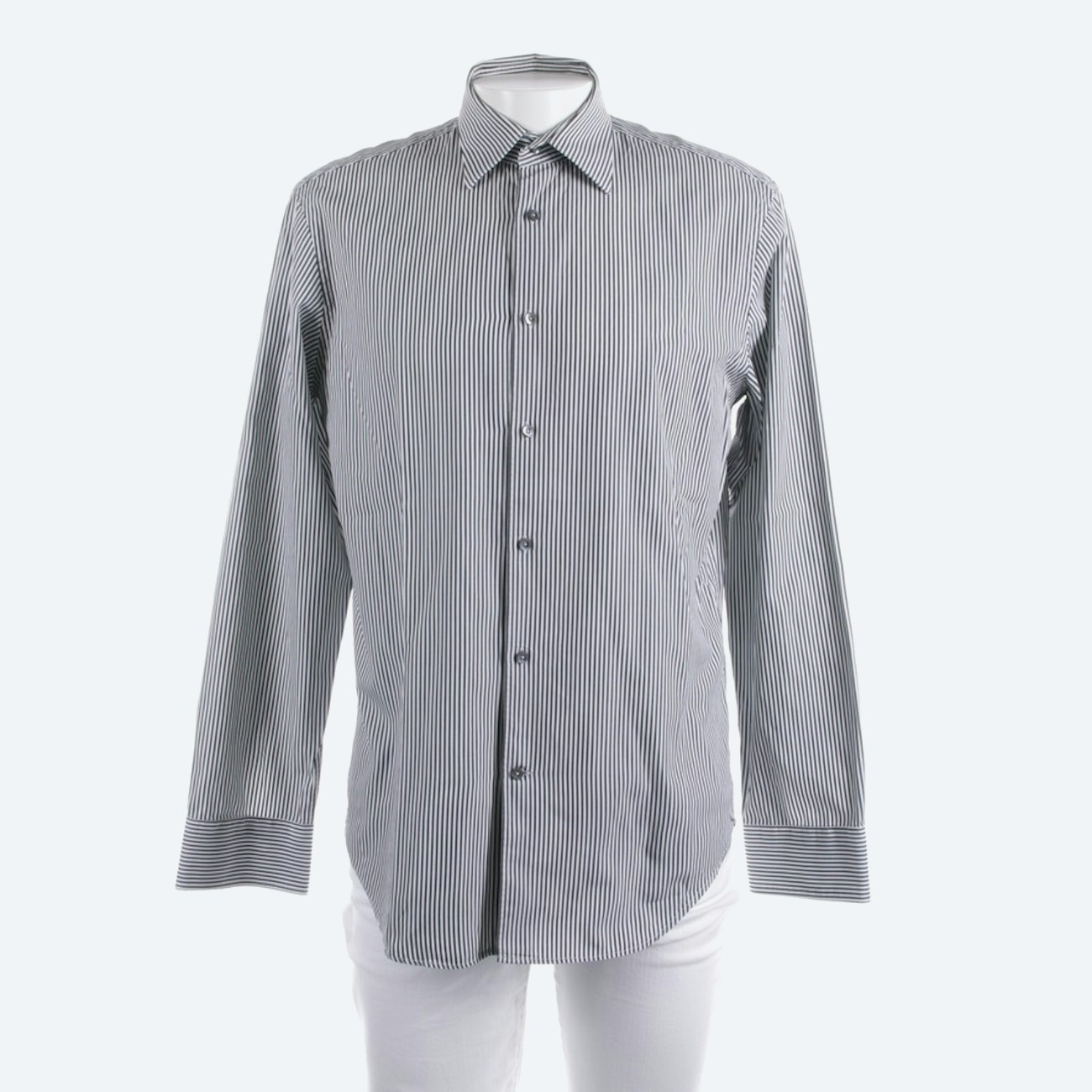 Image 1 of Casual Shirts 40 Anthracite in color Gray | Vite EnVogue
