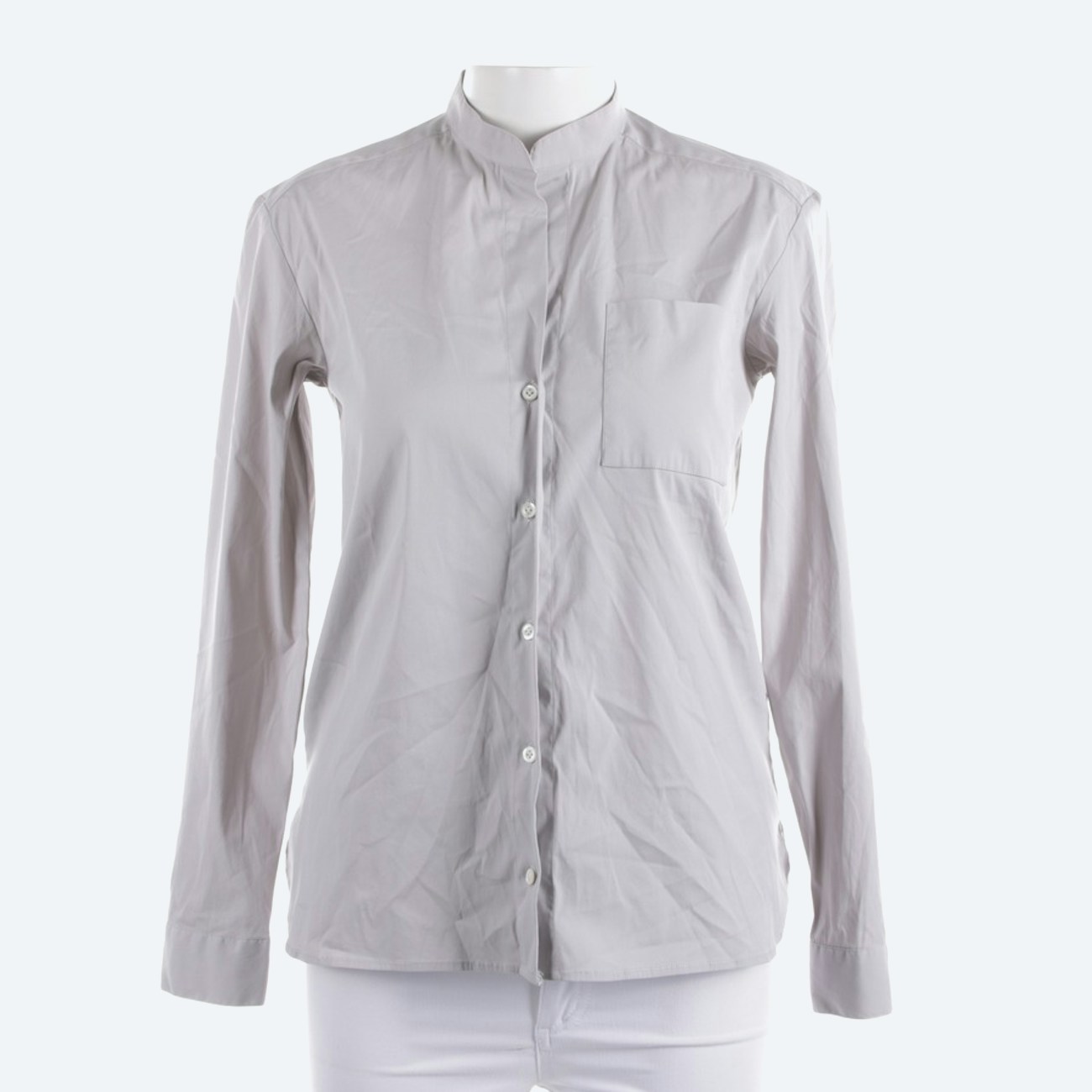 Image 1 of Shirt 32 Light Gray in color Gray | Vite EnVogue