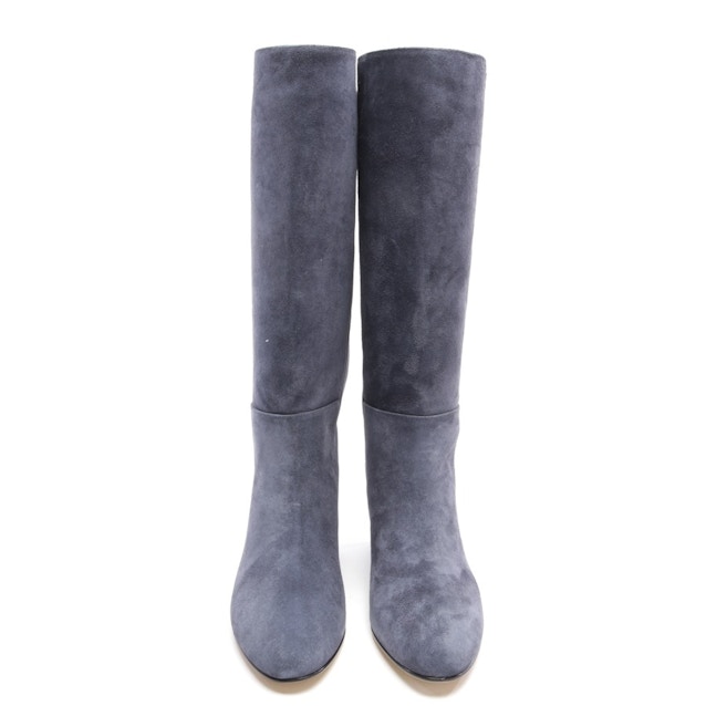 Olivia Knee High Boots EUR 40.5 Steelblue | Vite EnVogue