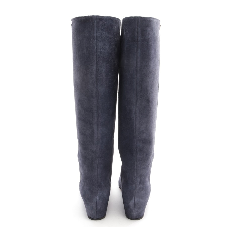 Image 3 of Olivia Knee High Boots EUR 40.5 Steelblue in color Blue | Vite EnVogue