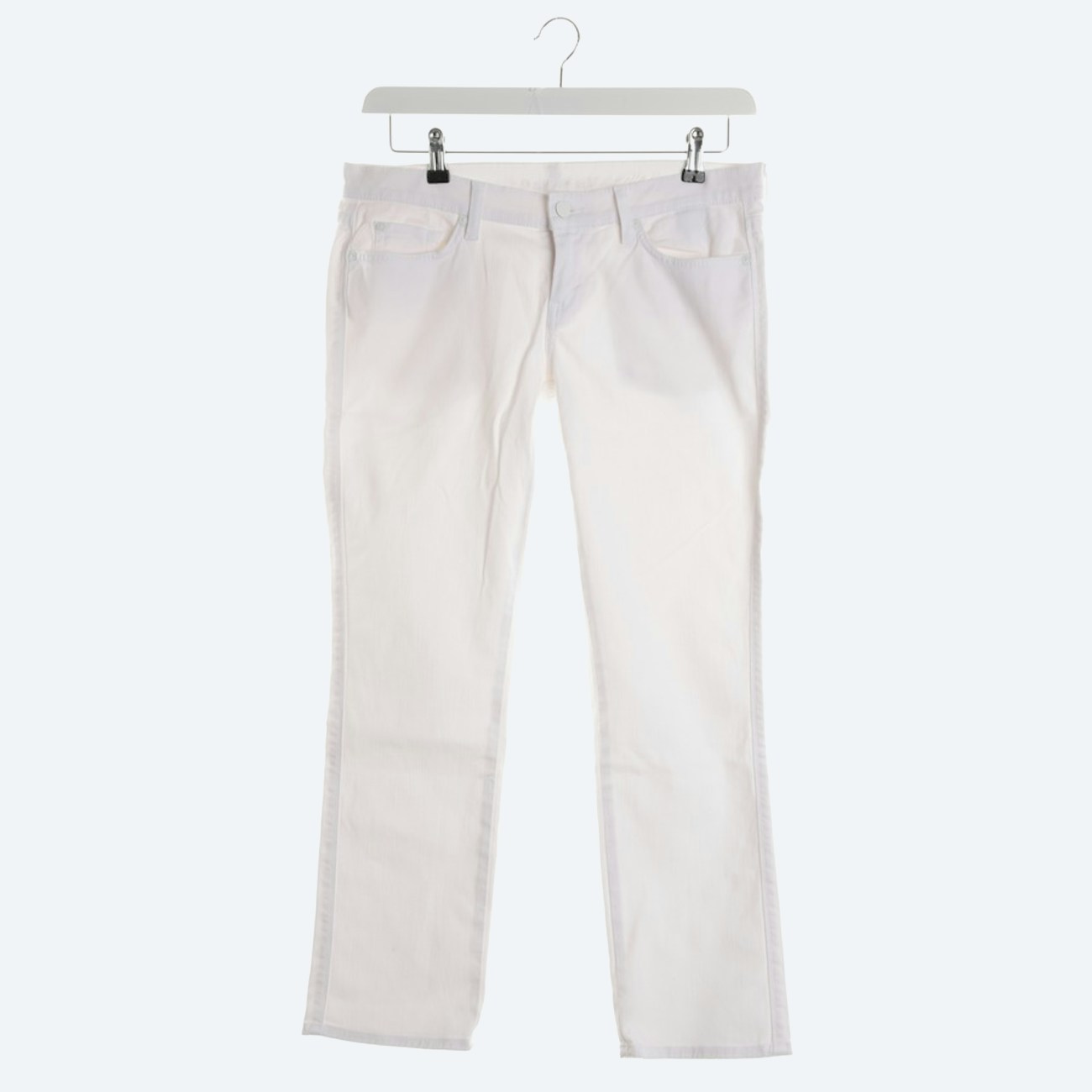 Image 1 of Straight Fit Jeans W29 White in color White | Vite EnVogue