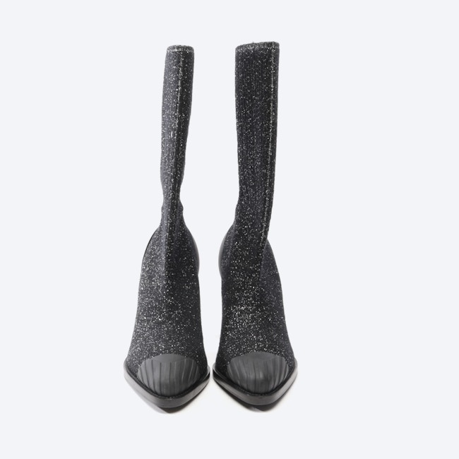 Image 2 of Calf High Boots EUR 37.5 Black in color Black | Vite EnVogue
