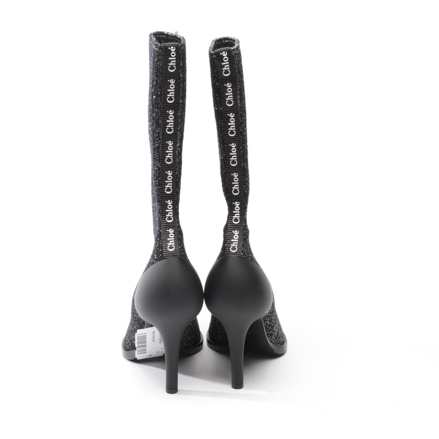 Image 3 of Calf High Boots EUR 37.5 Black in color Black | Vite EnVogue