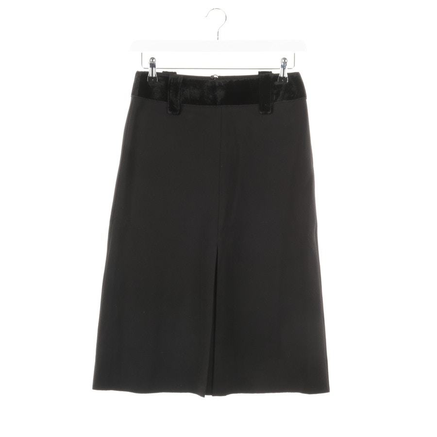 Image 1 of A-Line Skirts 36 Black in color Black | Vite EnVogue