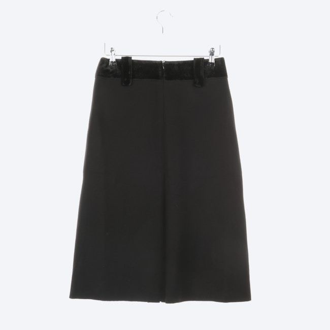 Image 2 of A-Line Skirts 36 Black in color Black | Vite EnVogue