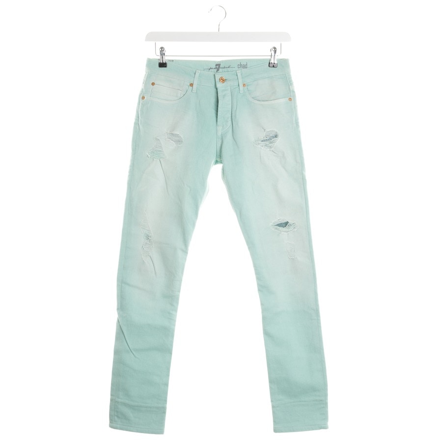 Image 1 of Jeans Skinny W29 Light Green in color Green | Vite EnVogue
