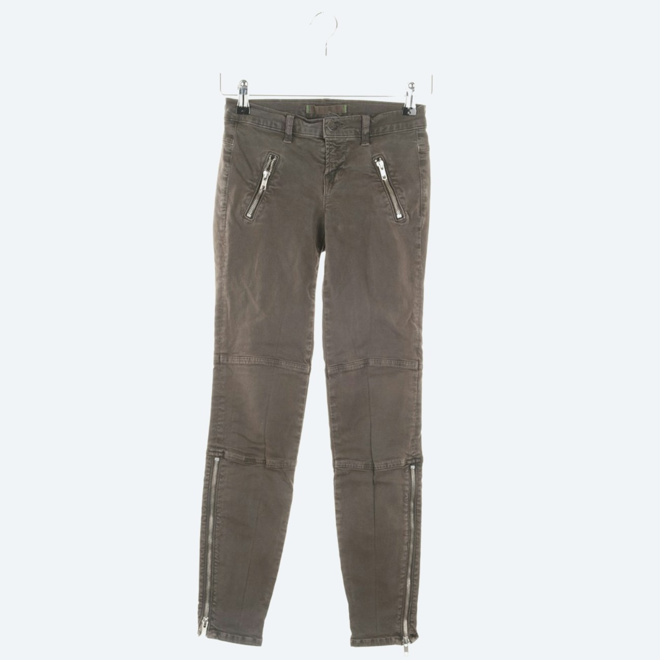 Image 1 of Trousers W24 Gray in color Gray | Vite EnVogue