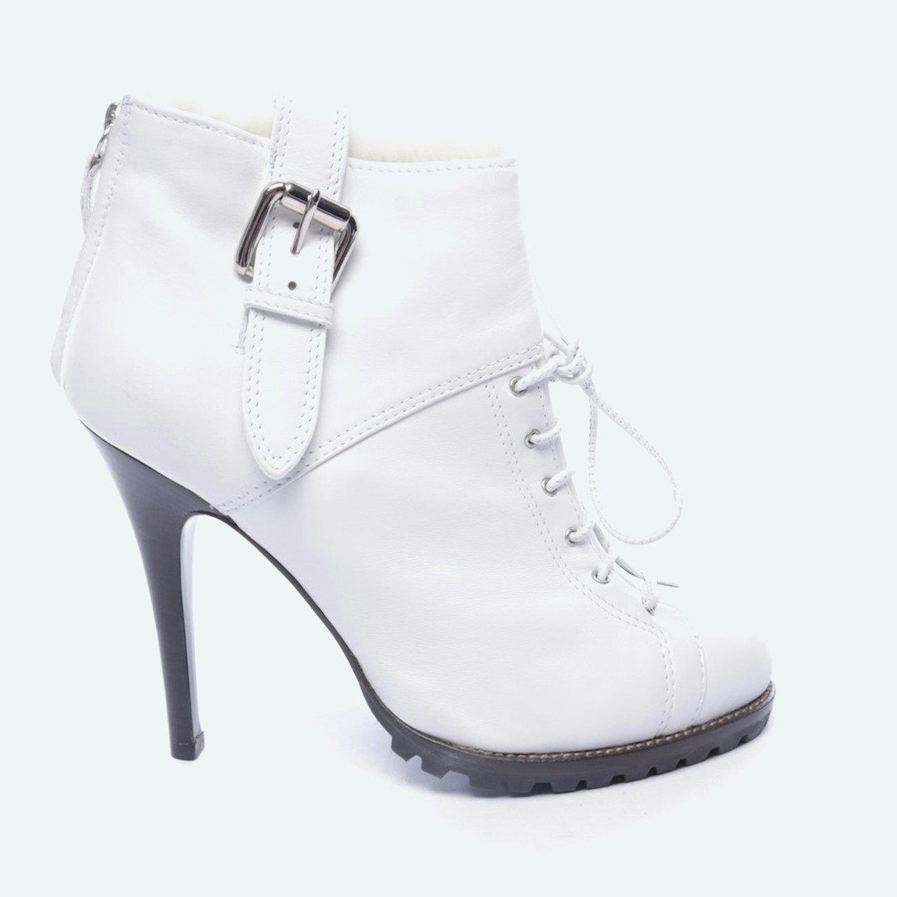 Image 1 of Ankle Boots EUR 39 White in color White | Vite EnVogue