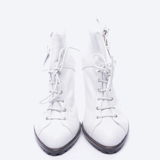 Image 2 of Ankle Boots EUR 39 White in color White | Vite EnVogue