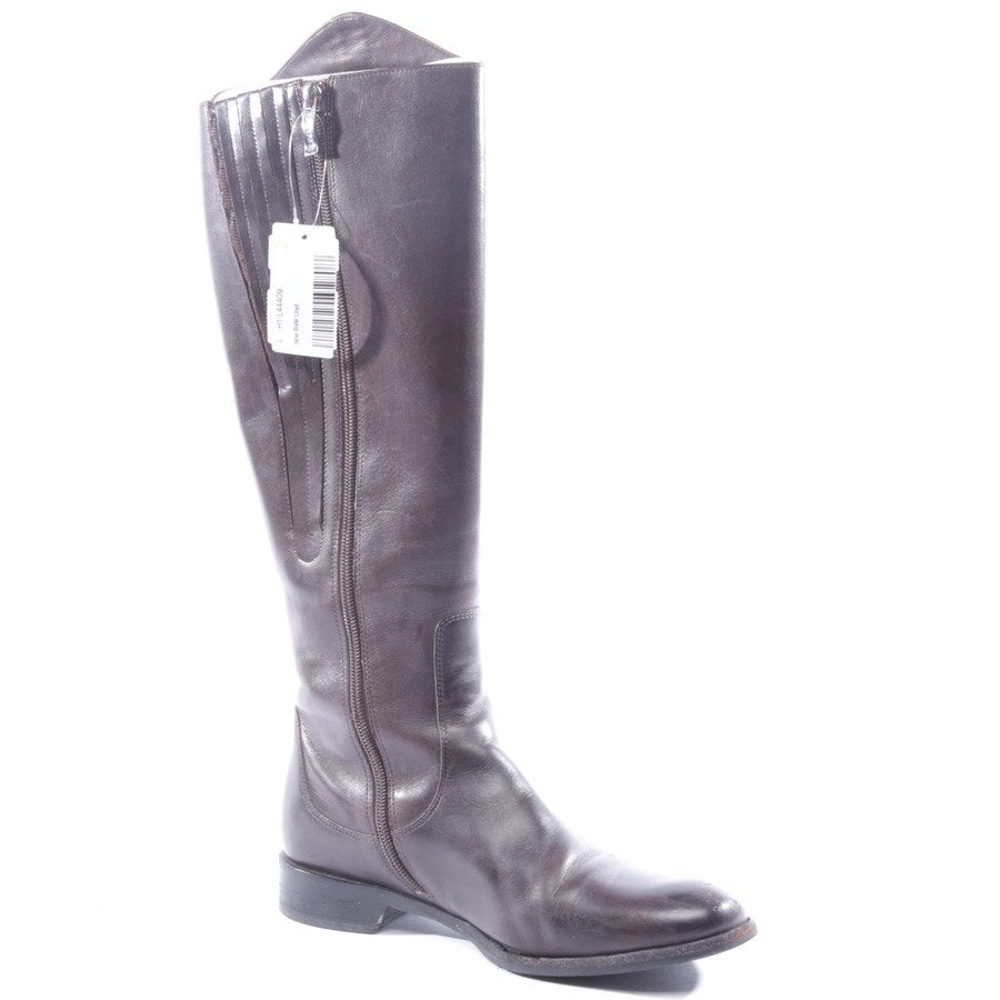 Image 2 of Boots EUR 36.5 Dark brown in color Brown | Vite EnVogue