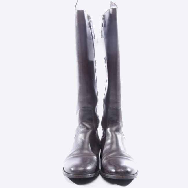 Image 4 of Boots EUR 36.5 Dark brown in color Brown | Vite EnVogue