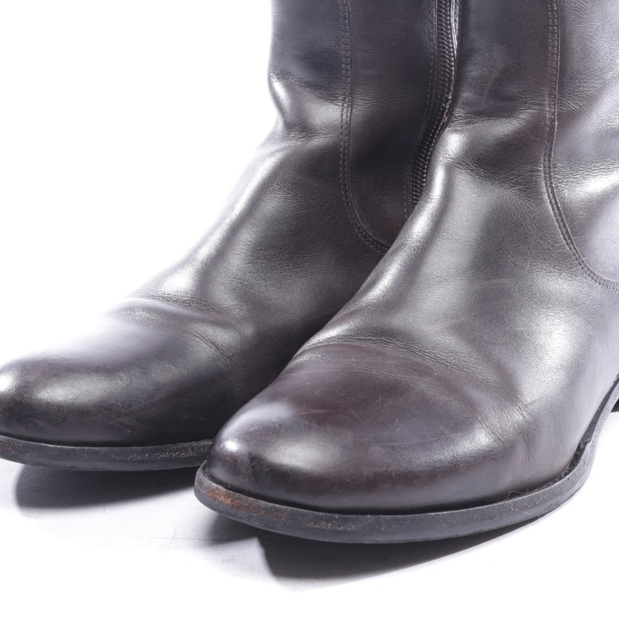 Image 7 of Boots EUR 36.5 Dark brown in color Brown | Vite EnVogue