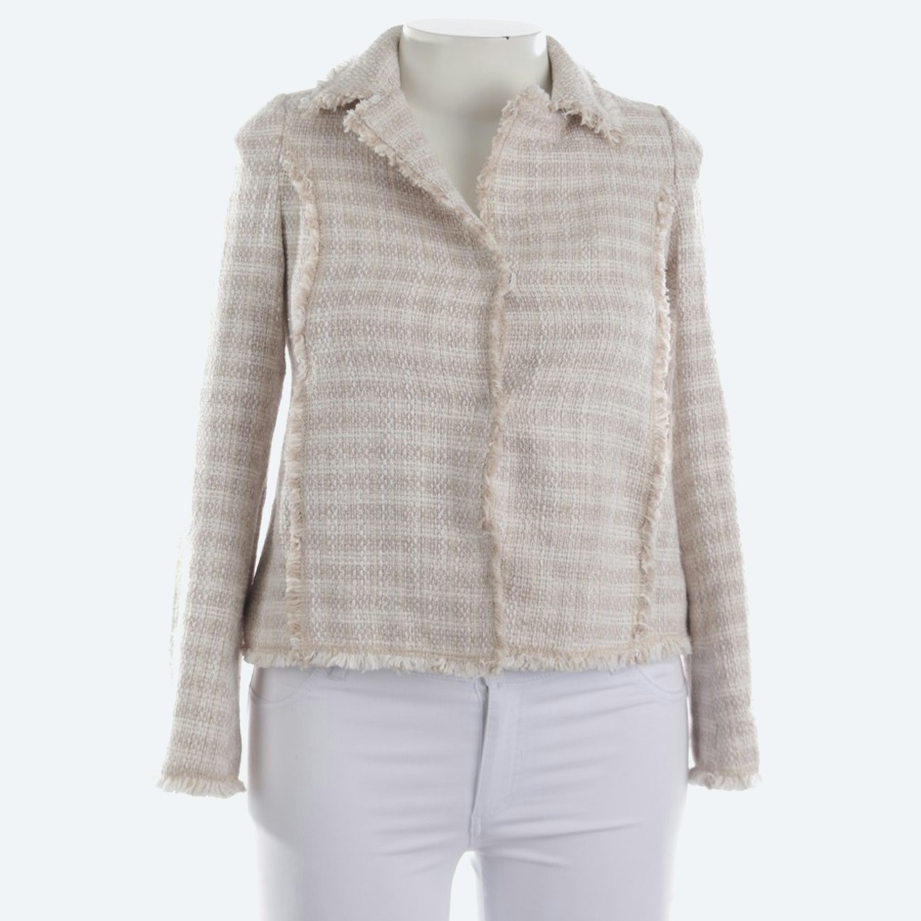 Image 1 of Jeans Jacket 36 White in color White | Vite EnVogue
