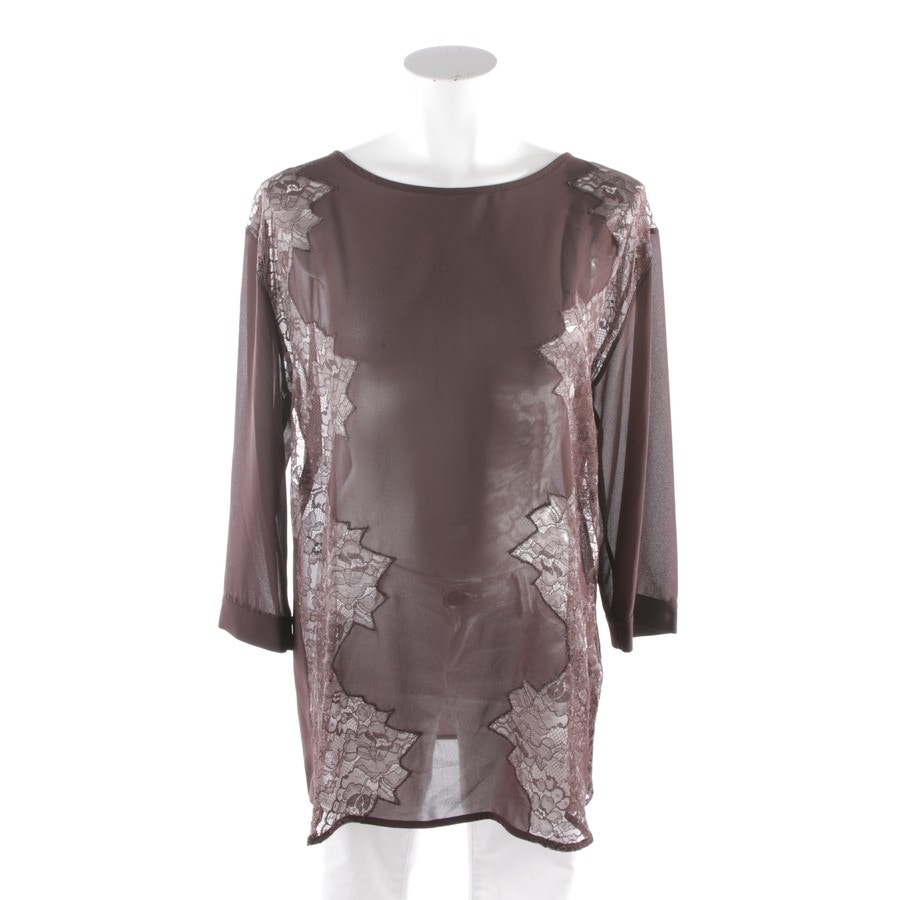 Image 1 of Blouses 36 Mahogany Brown in color Brown | Vite EnVogue